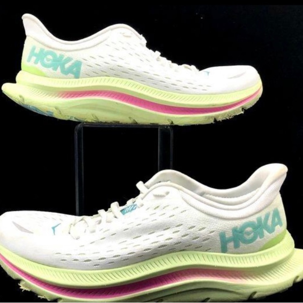 HOKA One One Kawana women’s 9.5b Blanc de Blanc Butterfly